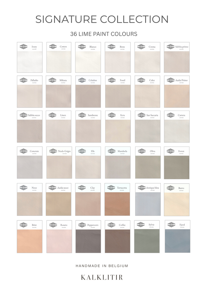 Hand-Painted Lime Paint Samples *NEW*