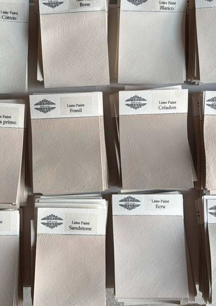 Hand-Painted Lime Paint Samples *NEW*